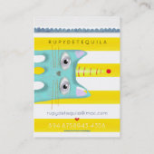 Fête de cartes d'anniversaire au chat (Dos)