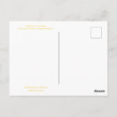 FÊTE DE COULEUR CALIFORNIENNE : Carte postale de s (Dos)