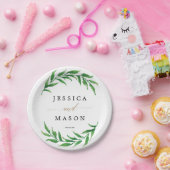 Fête de Couple - Mariage - Assiette en Papier (Fête)