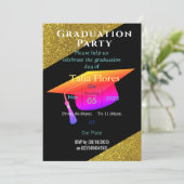 Fête de diplôme Invitation (Debout devant)