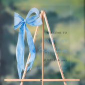 Fête de douche de la mariée : Blue Bow Elle noue l (Neutre)