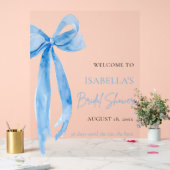 Fête de douche de la mariée : Ruban Bleu Noue les  (Mariage)