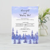 Fête de Faire-part de mariage des cartes modifiabl (Debout devant)