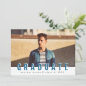 Fête de Faire-part moderne Guy Photo (Debout devant)