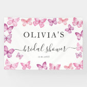 Fête de Fête des mariées papillon Grande bannière (Horizontal)