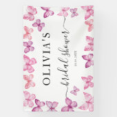 Fête de Fête des mariées papillon Grande bannière (Verticale)