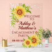 Fête de Fiançailles Bienvenue Fleur de Soleil (Mariage)