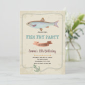 Fête de friture de poisson INVITATION (Debout devant)