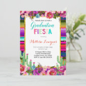 Fête de graduation Fiesta Invitation (Debout devant)