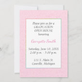 Fête de graduation - Photo Invitation (Dos)