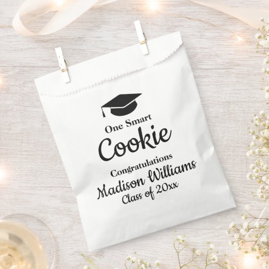 Fête de graduation Un Smart Cookie Sacs Favoriser  (Coupé)