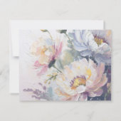 Fête de la carte de vie de l'été Floral Photo (Dos)