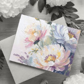 Fête de la carte de vie de l'été Floral Photo