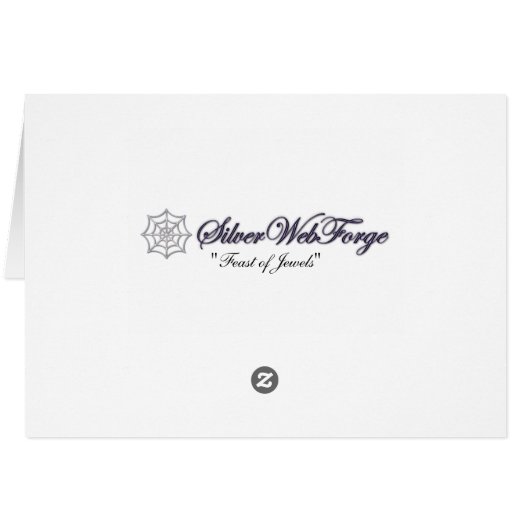 Fête de la carte des bijoux (Dos Horizontal)