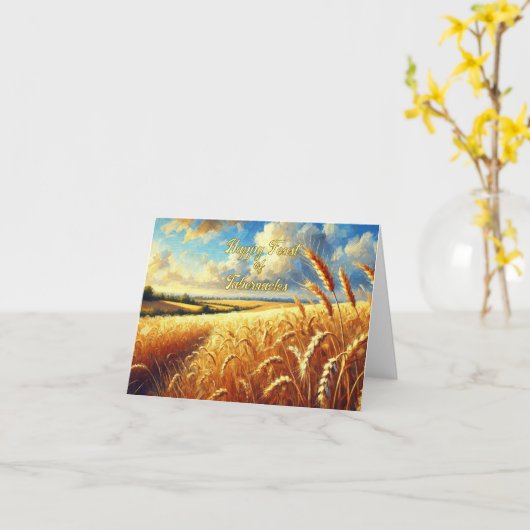 Fête de la carte Tabernacles (Fleur jaune)