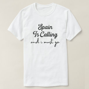 Fête de la Culture de l'Espagne Drapeau T-shirt