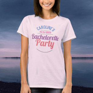 Fête de la fille d'un T-shirt du Bachelorette Part