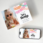 Fête de la fille Invitation d'anniversaire