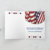 Fête De La Gratitude Modèle Rouge Blanc Bleu (Intérieur)