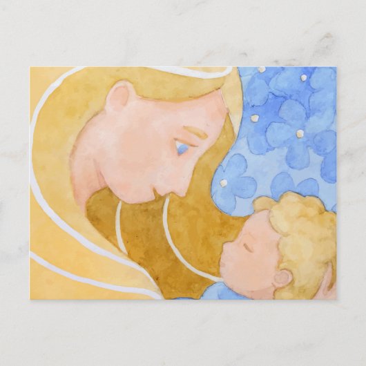 Fête de la mère et de l'enfant | Carte postale (Devant)