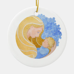 Fête de la mère et de l'enfant Ornement