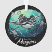 Fête de la pêche aux pingouins africains (dos)