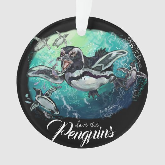 Fête de la pêche aux pingouins africains (devant)