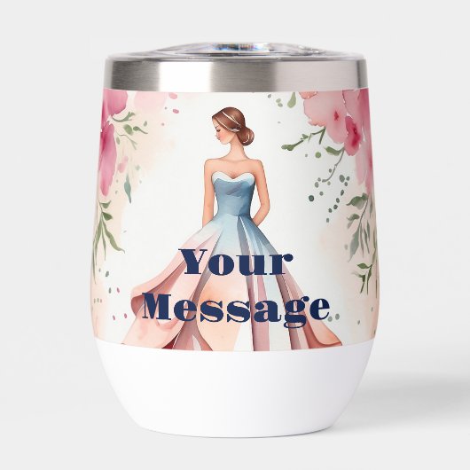 Fête de la Quinceanera aquarelle (Avant)