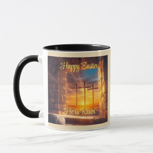 Fête de la résurrection de Pâques Café Mug (Gauche)