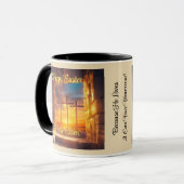 Fête de la résurrection de Pâques Café Mug (Devant gauche)