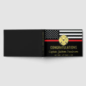 Fête de la retraite des pompiers Red Line Flag Fir (Complet)