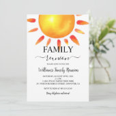 Fête de la Réunion familiale, Invitation de la réu (Debout devant)