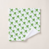 Fête de la Saint-Patrick shamrock (Gant de toilette)