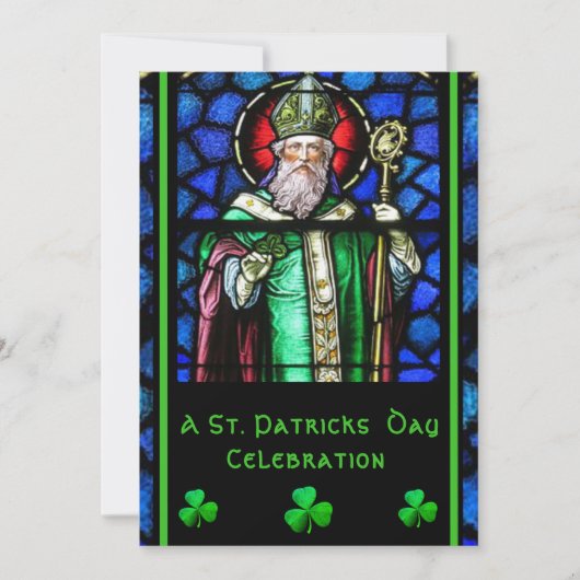 Fête de la Saint-Patricks Invitation (Devant)