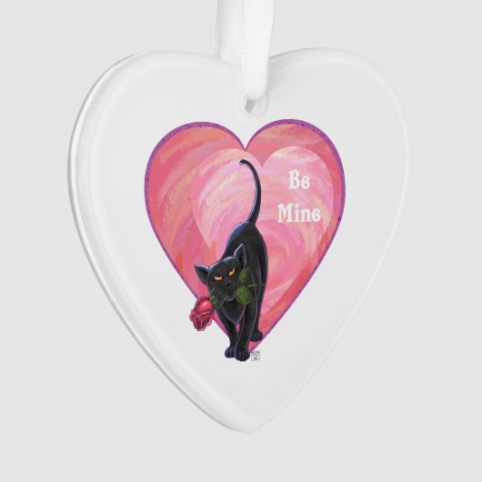 Fête de la Saint-Valentin au chat noir (devant)