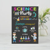 Fête de la science Mad Anniversaire Invitation Gir (Debout devant)
