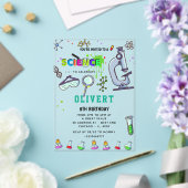 Fête de la science Mad Invitation d'anniversaire (Insitu (Mariage))