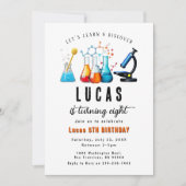 Fête de la science Mad Invitation d'anniversaire (Devant)