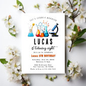 Fête de la science Mad Invitation d'anniversaire