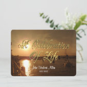 Fête de la vie Invitation (Debout devant)