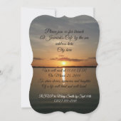 Fête de la vie Invitation (Dos)