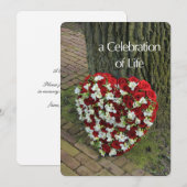 Fête de la vie Invitation (Devant / Derrière)