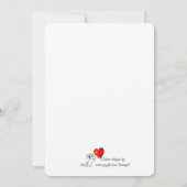 Fête de la vie invitation Beach (Dos)