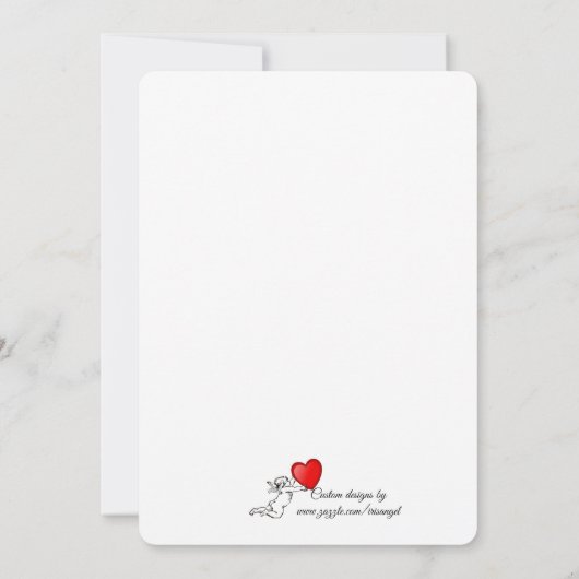 Fête de la vie invitation Beach (Dos)