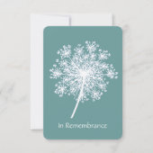 Fête de la vie Invitation Queen Anne Lace Flower (Devant)