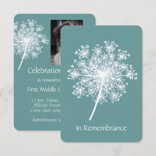 Fête de la vie Invitation Queen Anne Lace Flower