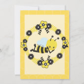 Fête de l'abeille Carte de remerciements d'anniver (Dos)