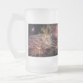 Fête de l'Amérique Frosted Glass Beer Mug (Gauche)