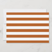 Fête de l'Ami Dîner d'Action de grâce Invitation (Dos)