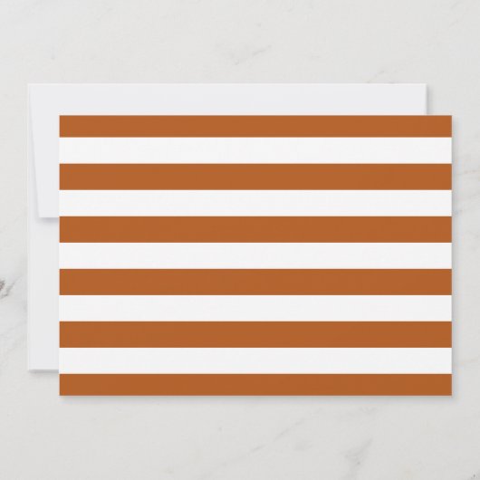 Fête de l'Ami Dîner d'Action de grâce Invitation (Dos)